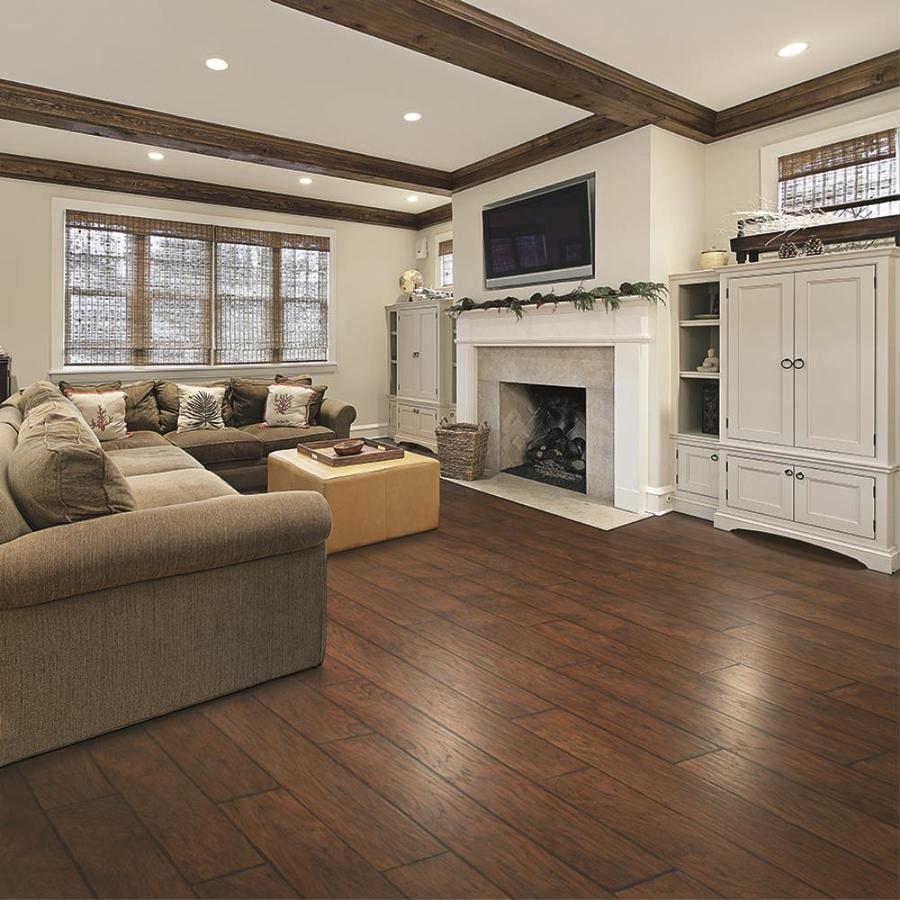 Allen Roth Barrel Hickory Hand-scraped Flooring